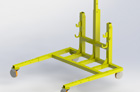 Carrello agevolatore per montaggio in linea